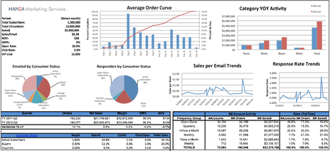 Health of the Program Dashboard Example